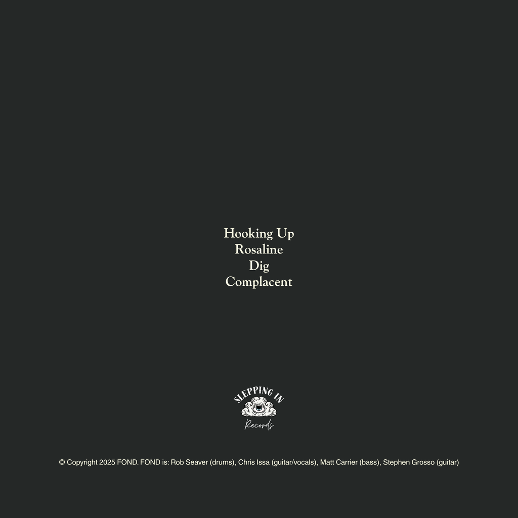 Complacent 7" 45rpm Vinyl Record (price includes shipping)